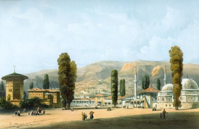 Bahçesaray. Han'ın sarayı by Carlo Bossoli